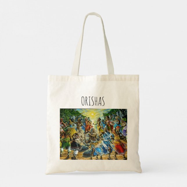 ORISHAS Tote Bag Tragetasche (Rückseite)