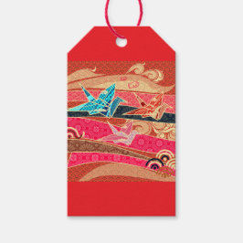 Orizuru Festival Pattern Geschenkanhänger