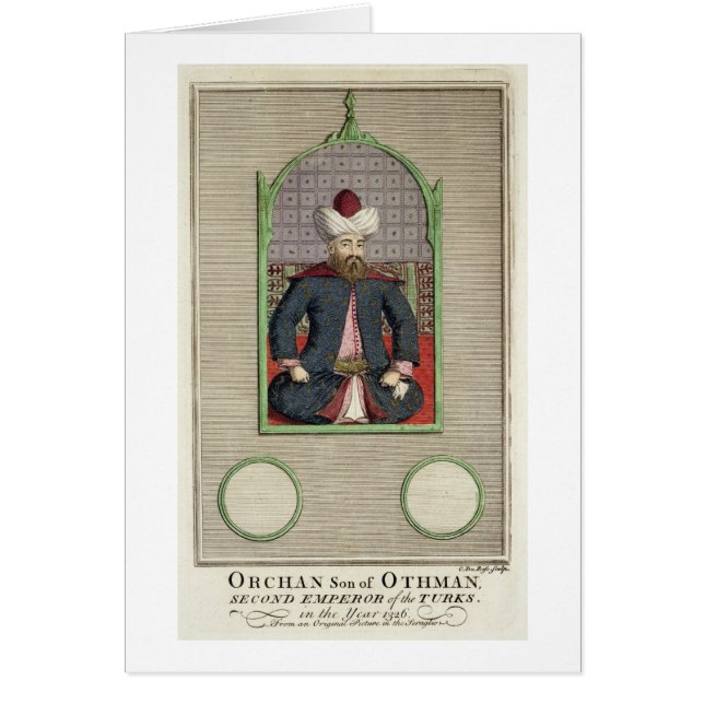 Orkhan (c.1288-c.1362) Sohn von Osman, zweites (Vorne)