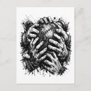 Orkney Ba T‑Shirt (Haunted‑Ink Edition) Postkarte