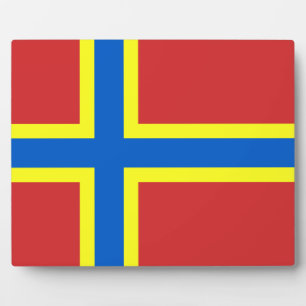 Orkney Flag Fotoplatte