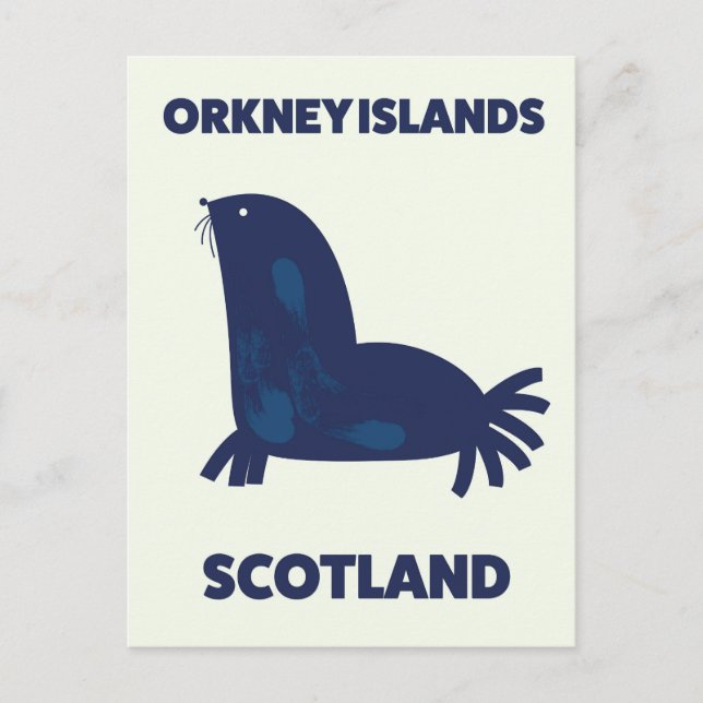 Orkney-Inseln, Schottland Postkarte (Vorderseite)
