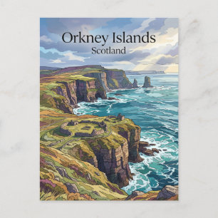 Orkney-Inseln Schottland Postkarte