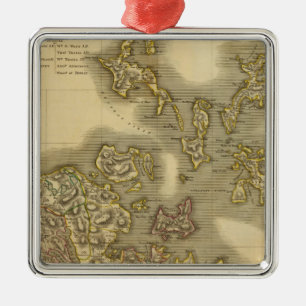 Orkney-Inseln Silbernes Ornament