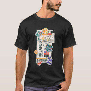 Orlando Boarding Pass Frische Pasta machen T-Shirt