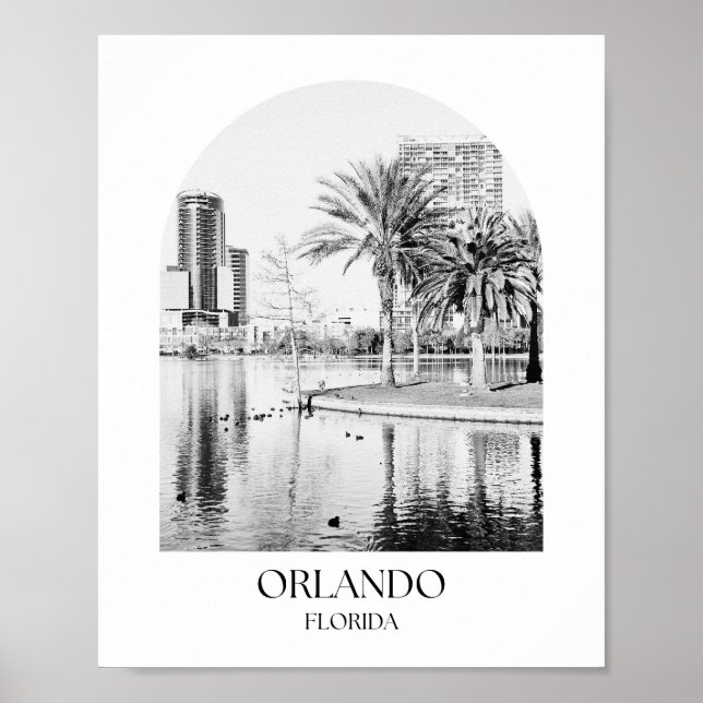 Orlando Florida Arch Foto Print Poster (Vorne)