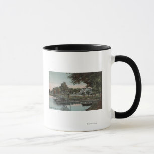 Orlando, Florida - Aussicht auf eine Bucht am See Tasse