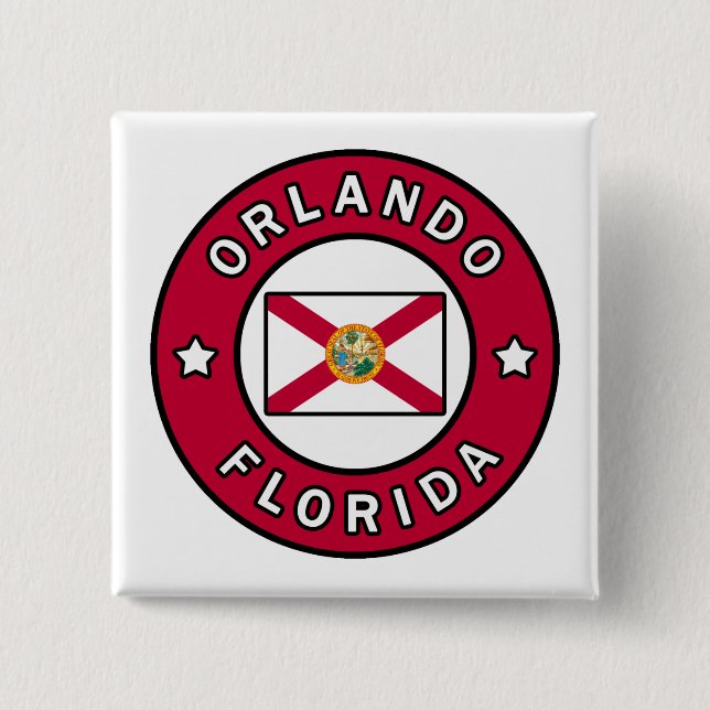 Orlando Florida Button (Vorderseite)