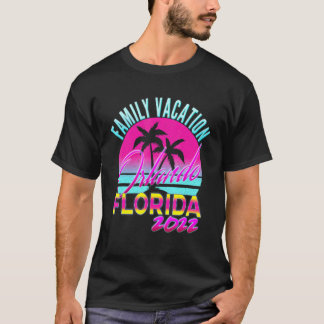 Orlando Florida Familienurlaub 2022 Vintages Match T-Shirt