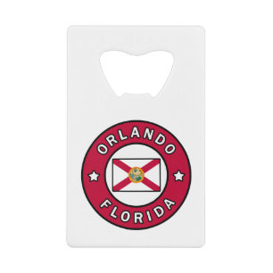 Orlando Florida Geldbeutel Flaschenöffner