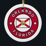 Orlando Florida Keramik Ornament<br><div class="desc">Orlando Florida</div>