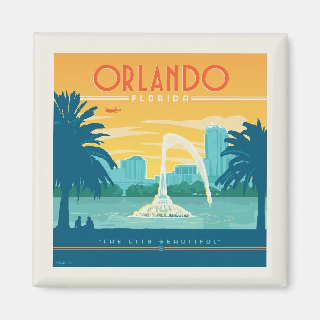 Orlando Florida Magnet (Vorne)