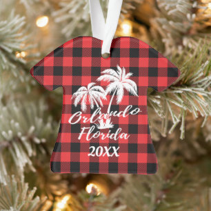 Orlando Florida Palm Tree Beach Personalisiert Ornament