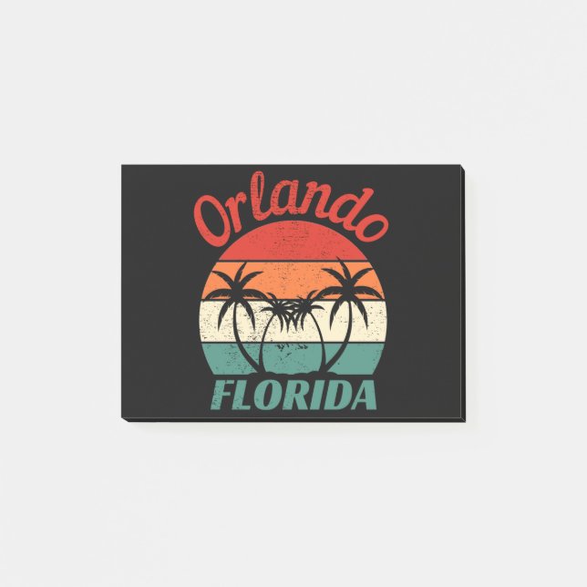 Orlando Florida Post-it Klebezettel (Vorderseite)