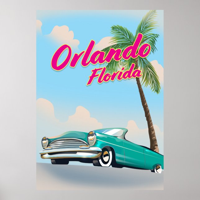 Orlando Florida Poster (Vorne)