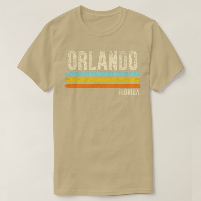 Orlando Florida Retro T-Shirt (Design vorne)