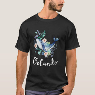 Orlando Florida Sea Whale Matching Group Family Va T-Shirt