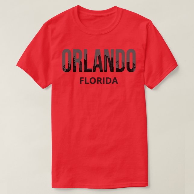 Orlando Florida Skyline Pride I T-Shirt (Design vorne)
