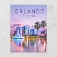 Orlando Florida Skyline See Sonnenuntergang Reise