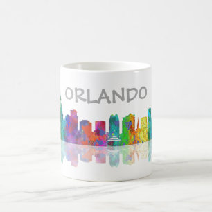 ORLANDO, FLORIDA SKYLINE - trinkende Tasse