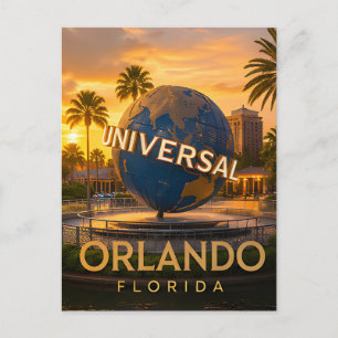 Orlando Florida Themenpark Globus Reise Postkarte