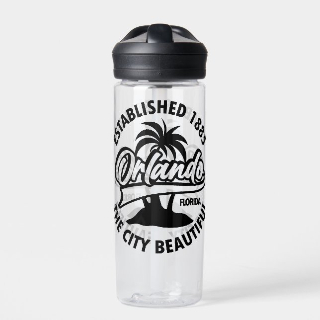 Orlando, Florida Trinkflasche (Vorderseite)