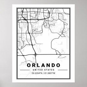 Orlando Florida USA Reisen Poster