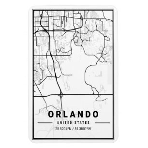 Orlando Florida USA Reiseplan Magnet