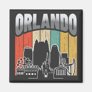 Orlando Florida Vintag Magnet