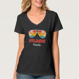 Orlando Florida Vintage 70er Retro Throwback Sonne T-Shirt