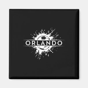 Orlando Fußballfan Stadion Unterstützung Zeigen Si Magnet