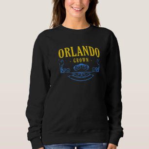 Orlando Grown Florida American Fl USA Heimat Res Sweatshirt