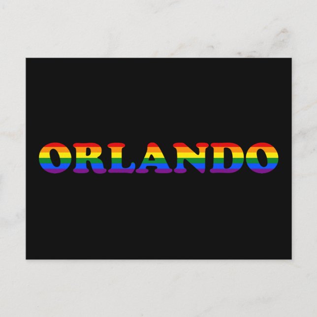Orlando LGBT Postkarte (Vorderseite)