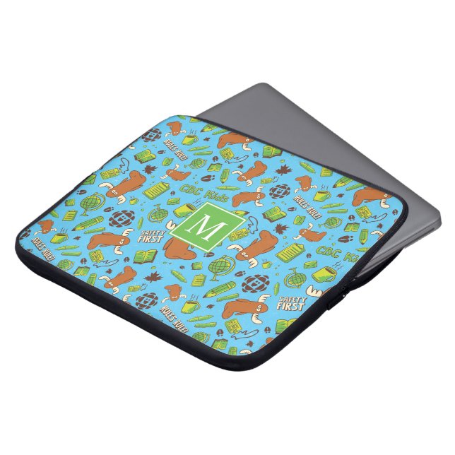 Orlando Pattern Monogram Laptop Sleeve (Vorne Oben)