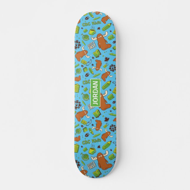 Orlando Pattern Personalisiert Skateboard (Vorne)