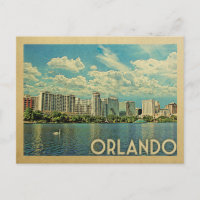 Orlando Postcard Florida Vintage