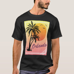 Orlando Retro Vintag Sunset T-Shirt