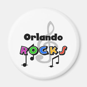 Orlando Rocks Magnet