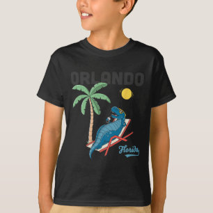 Orlando-Shirts Kinder Florida Dinosaurier T-Rex Fa T-Shirt