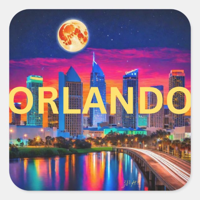 Orlando Sticker (Vorderseite)