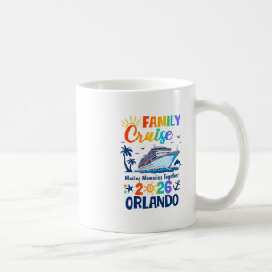 Orlando-Urlaub Familienkreuzfahrt 2026 Familie pas Kaffeetasse