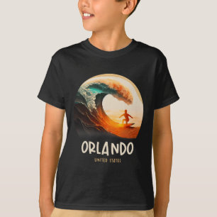 Orlando Vereinigte Staaten Surfen Surfboard T-Shirt