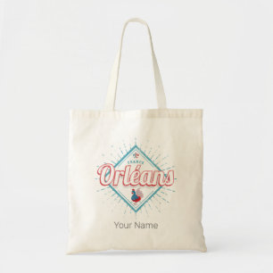 Orleans Loiret France Retro Rooster Vintag Tragetasche