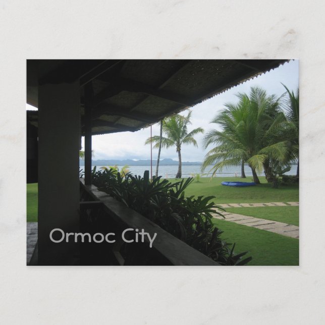 Ormoc City Postkarte (Vorderseite)