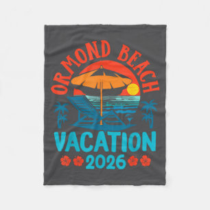 Ormond Beach Florida 2026 Familienurlaub Strand Su Fleecedecke