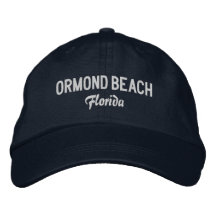Ormond Beach Florida bestickt Baseballhut