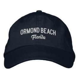 Ormond Beach Florida bestickt Baseballhut Bestickte Baseballkappe