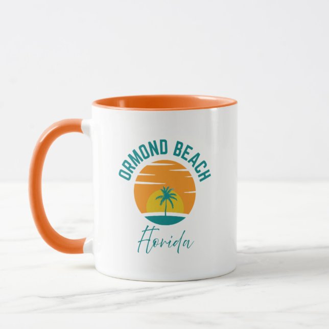 Ormond Beach Florida Kaffeetasse (Links)