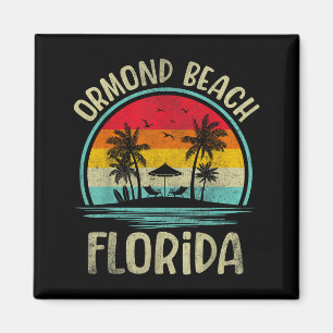 Ormond Beach Florida Palme Familien Sommer Magnet