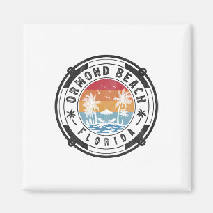 Ormond Beach Florida Sommerurlaub Vintage Sonnenun Magnet